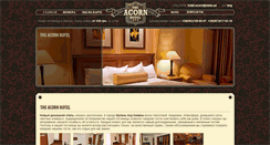 Desktop Screenshot of hotel-acorn.com